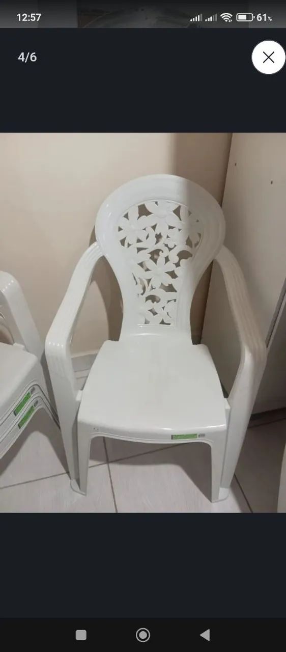 Conjunto de Mesa redonda Nova - Foto 4