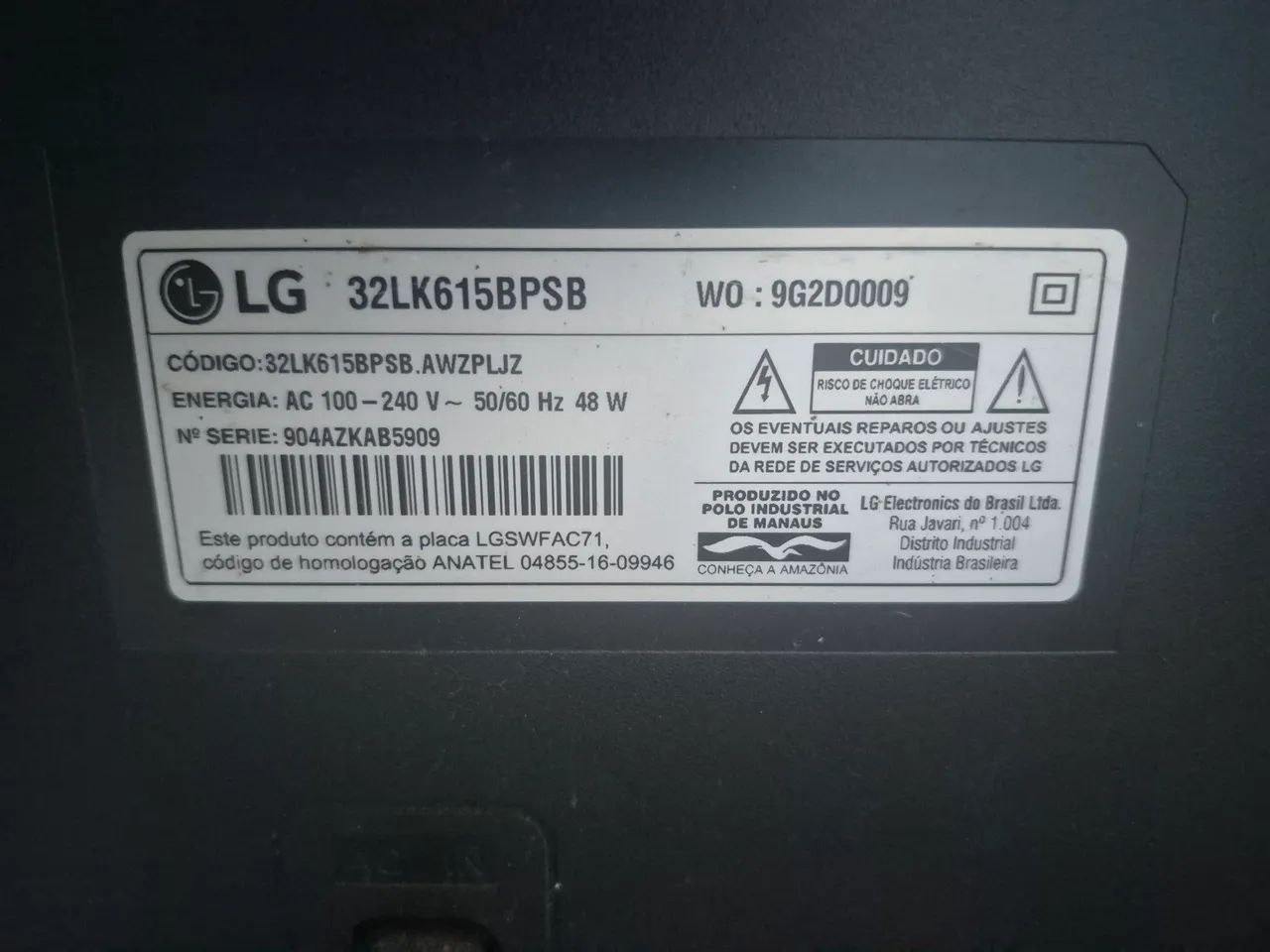 Tv smart 32 polegadas