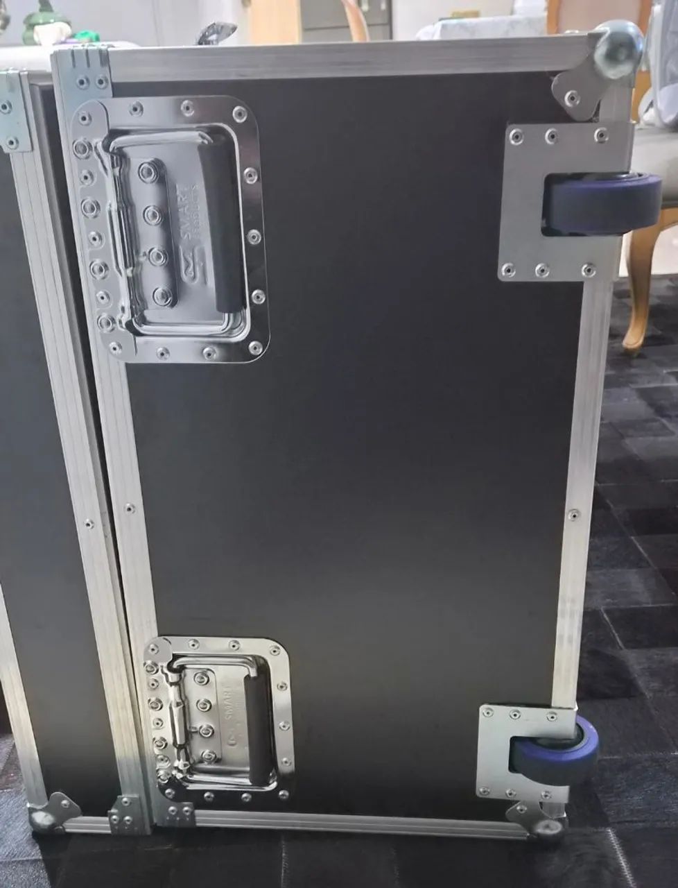 Case/caixa transporte para totem e equipamentos áudio e vídeo. - Foto 5