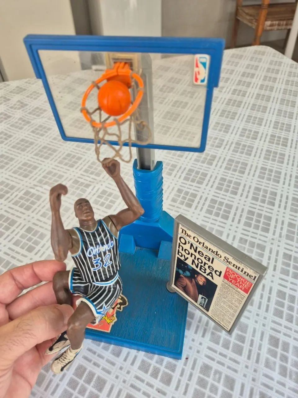Boneco Shaquille O'Neal Orlando Magic - Shaq Attaq - Foto 2