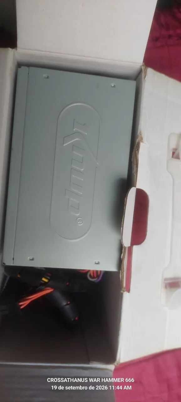Fonte pc 200w na caixa troco por mouse sem fio  - Foto 2