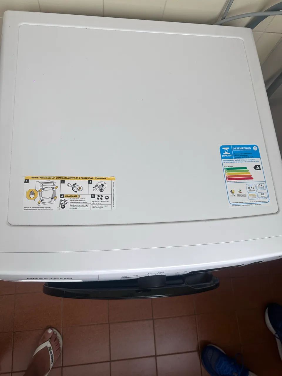 Máquina de lavar e secar roupa semi nova  - Foto 2
