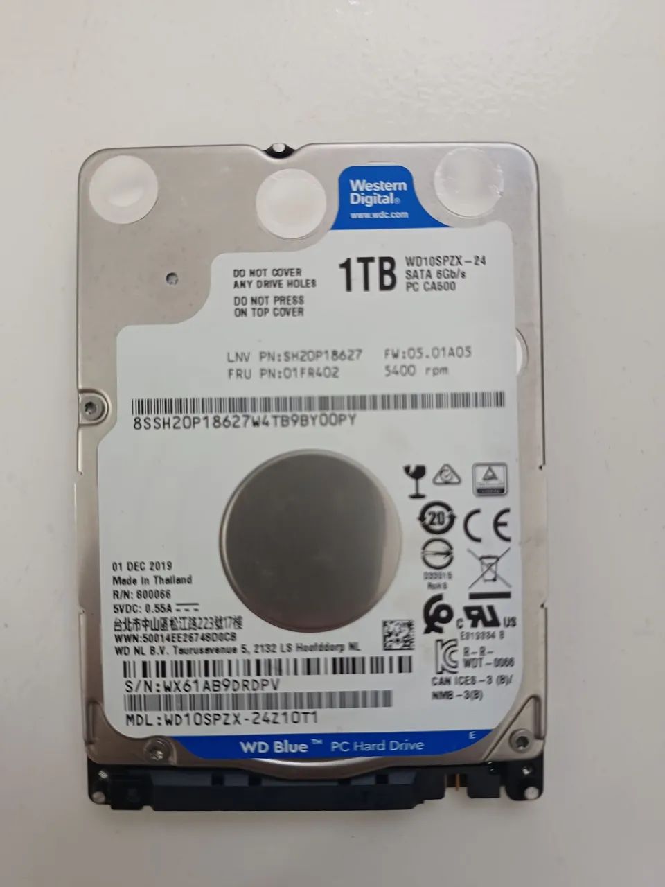 Hd 1tb wd 2.5 notebook  - Foto 2
