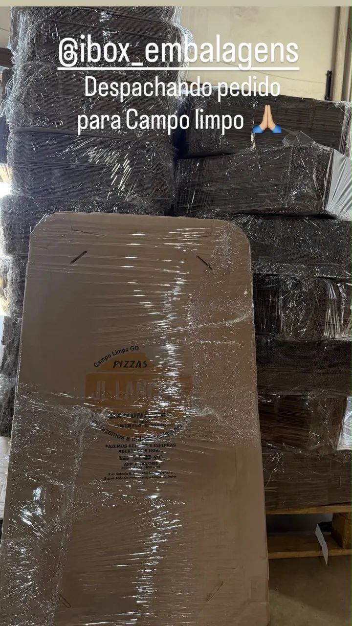 Caixas de pizza e salgado personalizada - Foto 4