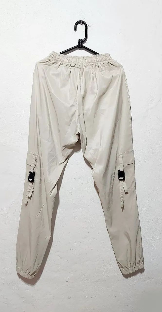 Calça Cargo Jogger Corrente Bolso - Foto 3