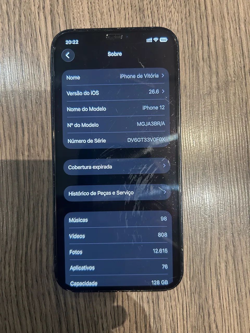 iPhone 12 128GB Azul Zerado - Foto 4