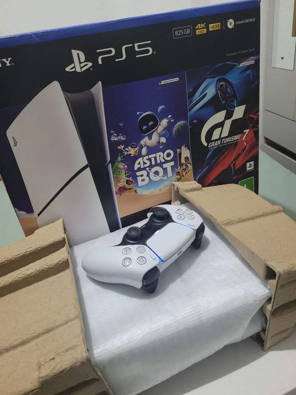 PS5 SLIM ZERO NA CAIXA! - Foto 3