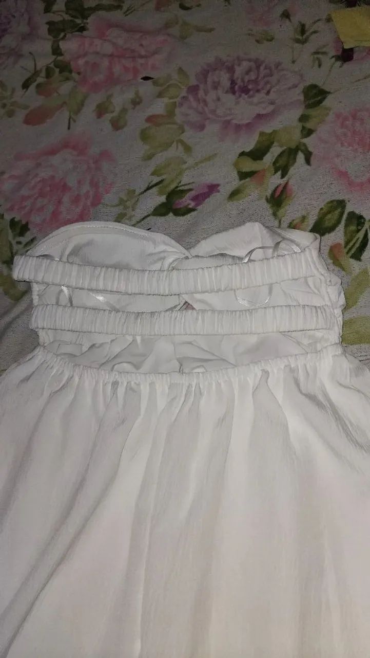 Vestido Longo Tomara Que Caia Boho Soltinho Elegante - Foto 4
