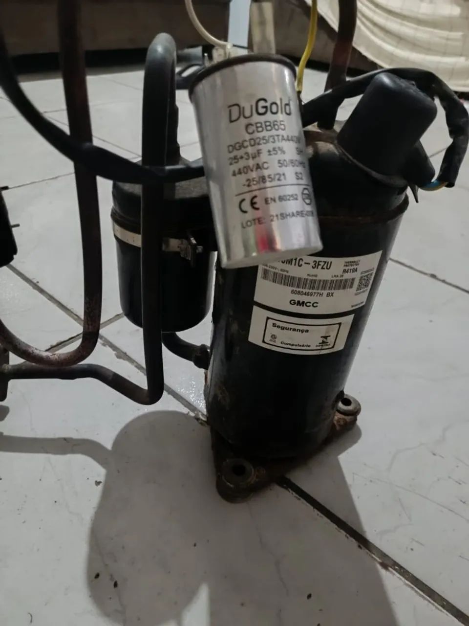 Compressor de ar condicionado  - Foto 3