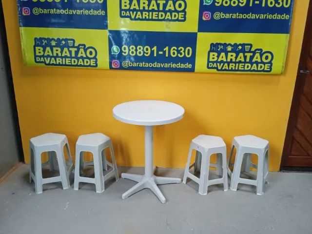 CONJUNTO DE MESA SOL COM BANQUETAS - Foto 2
