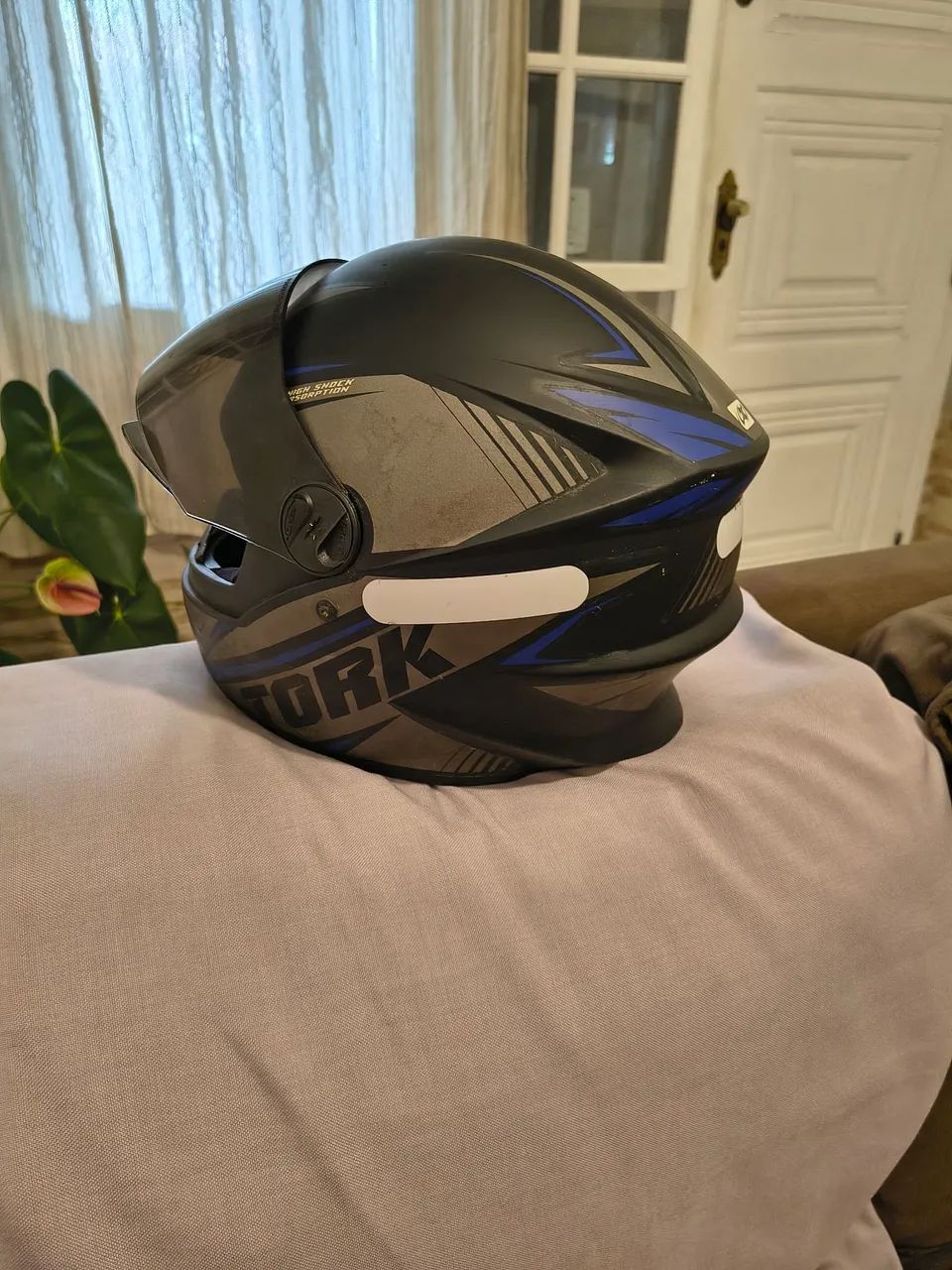CAPACETE PRO-TORK, PRATICAMENTE ZERO, USADO APENAS 2 VEZES. - Foto 4