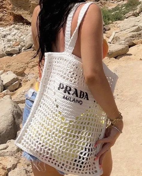 BOLSA PRADA BORDADA - Foto 3