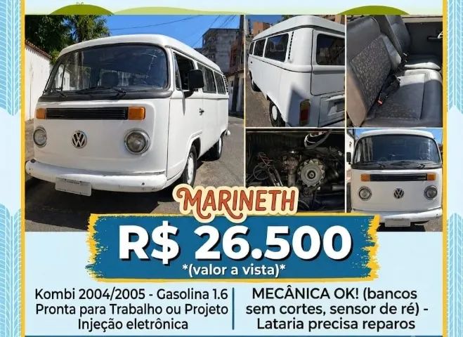 Volkswagen Kombi Standard/ Luxo/ Serie Prata 2005