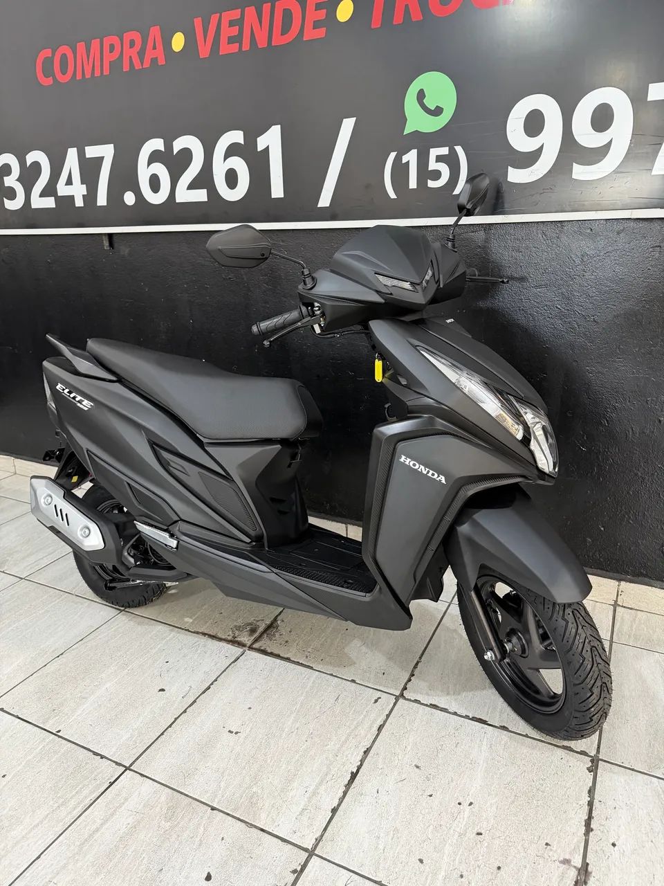 Honda Elite 125c 2027 0km já documentada e emplacada  - Foto 2