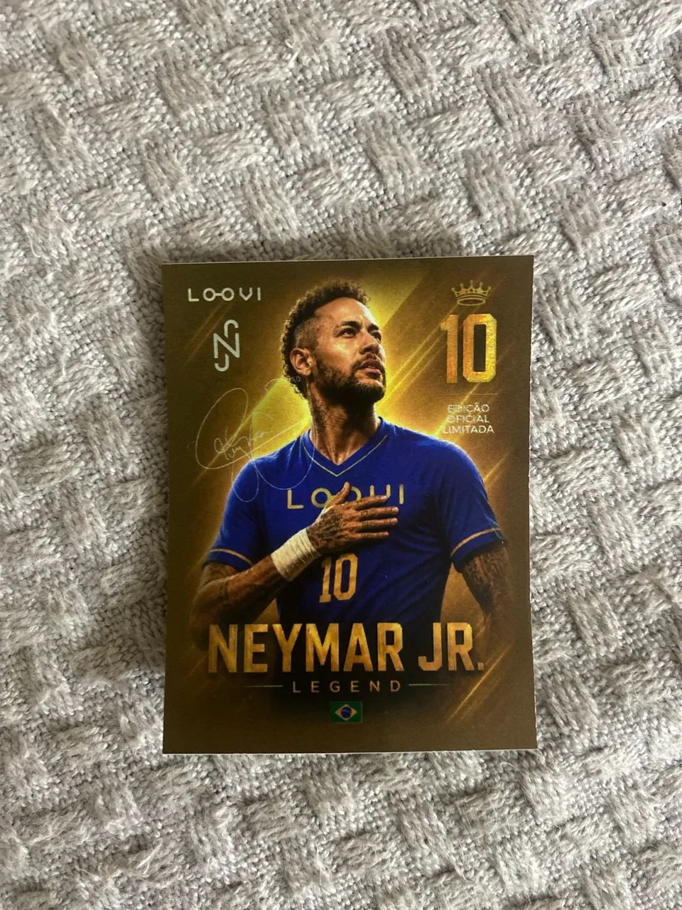 Carta limitada do Neymar jr 