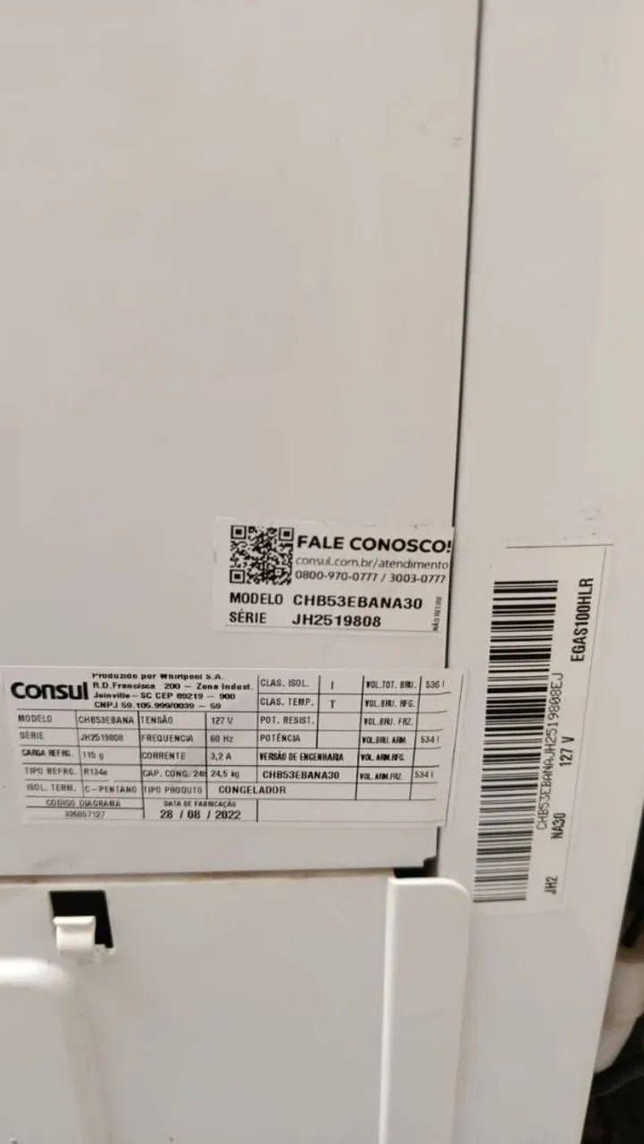 Freezer Consul 534L 110v - Foto 2