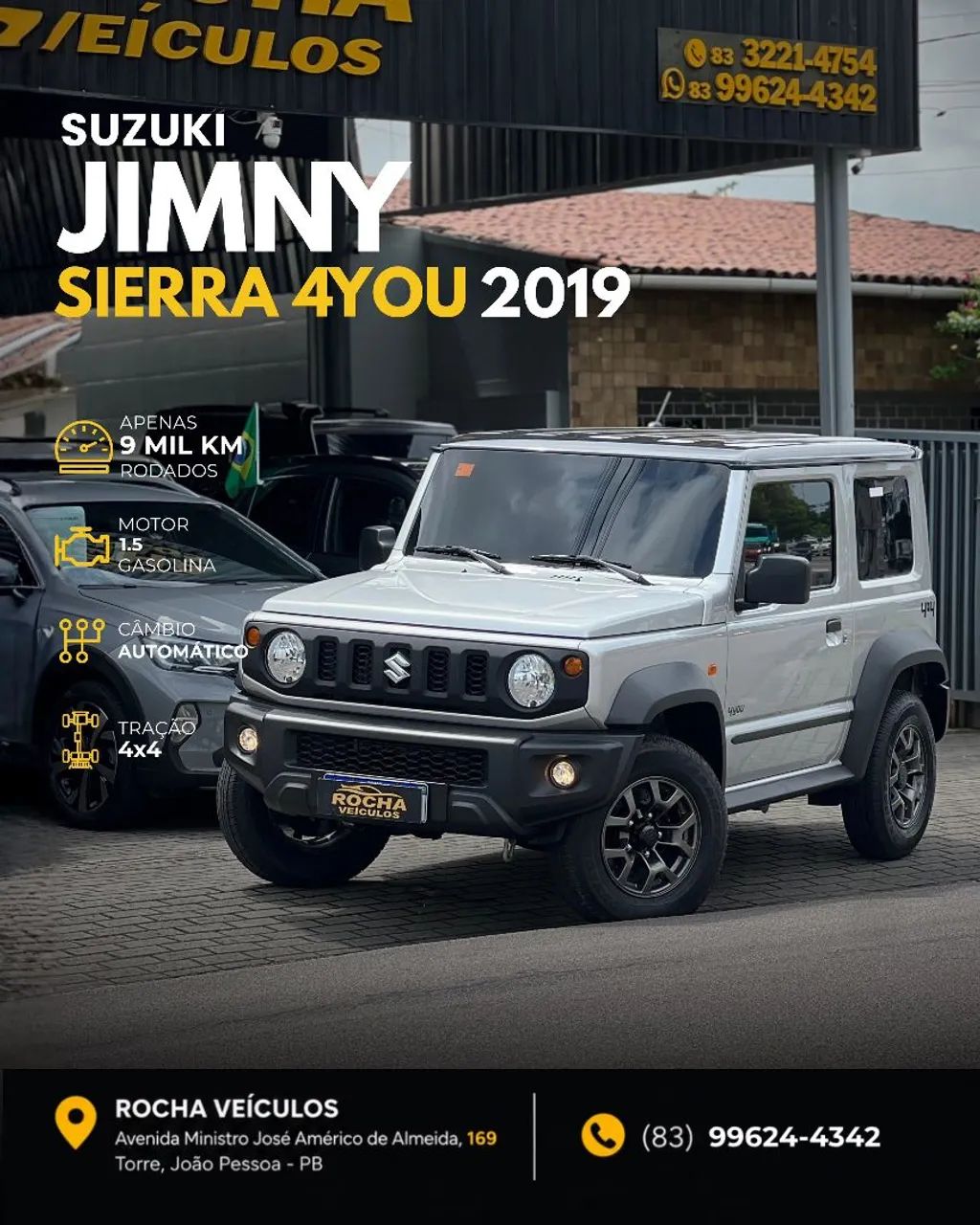 Suzuki Jimny Jimny Sierra 4YOU ALLGRIP 1.5 16V Aut. 2025