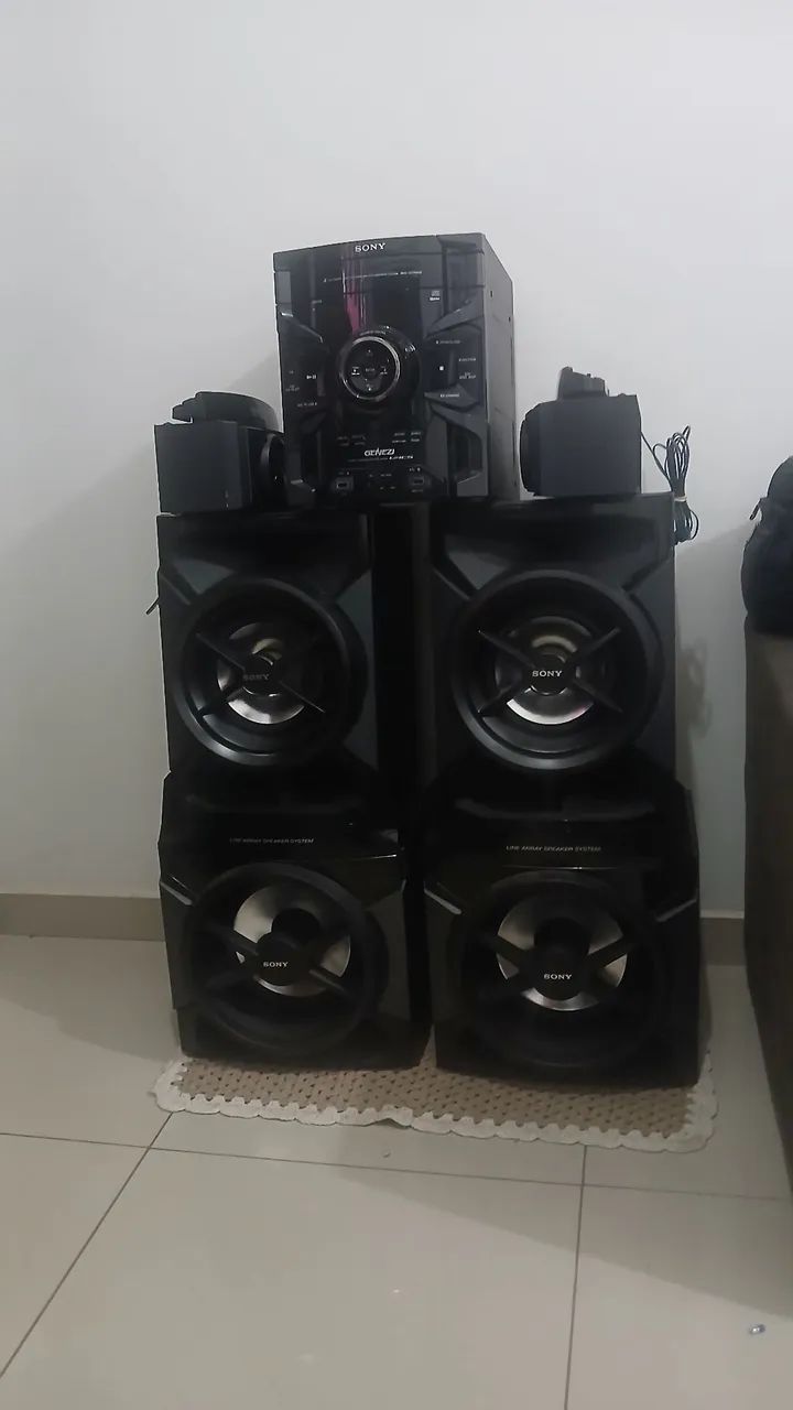 Lindo Som Mini System Sony Genezi GTR888 IMPECÁVEL! - Foto 3