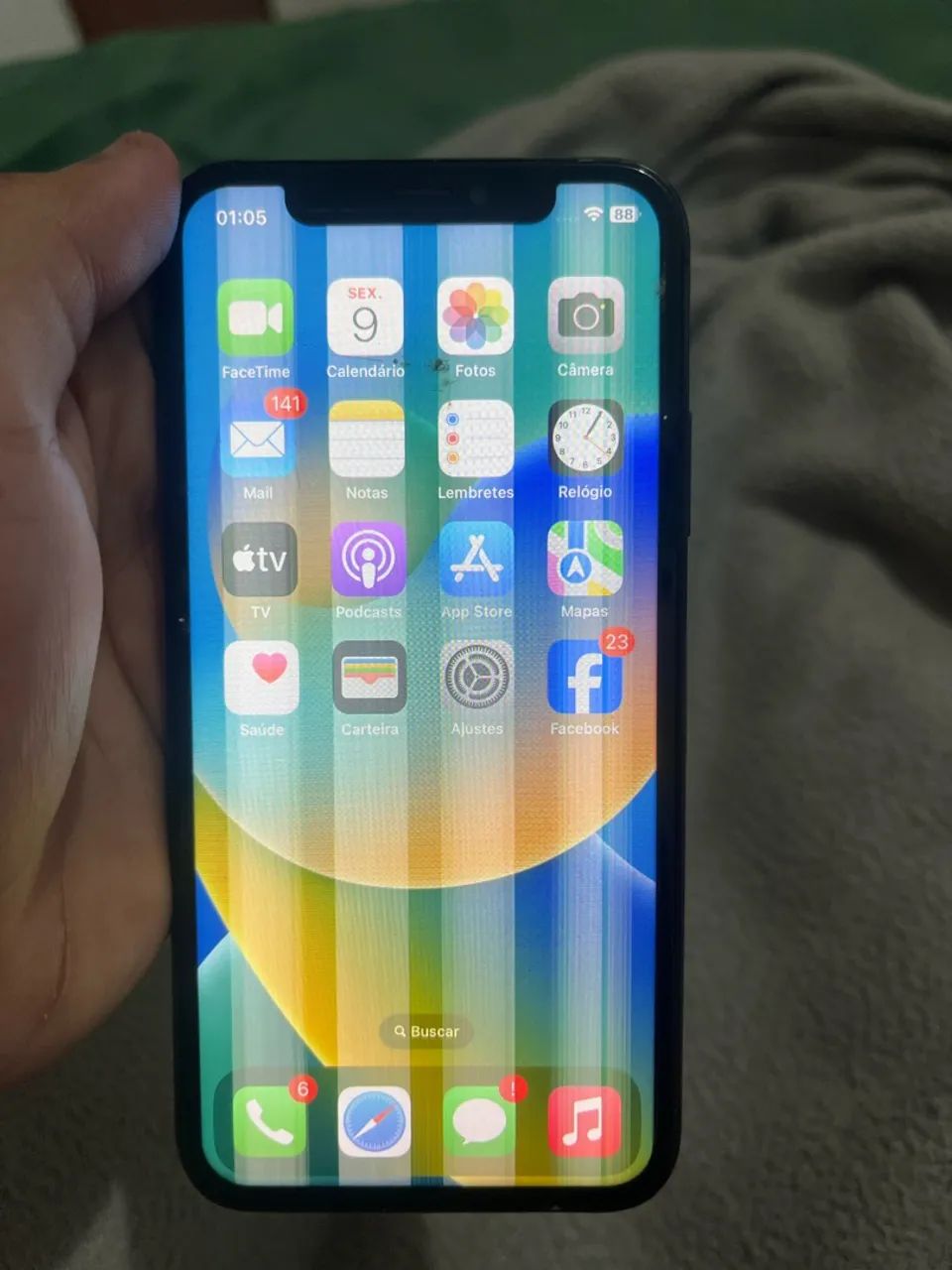 ? Celular à Venda com Tela Trincada e Display Danificado  - Foto 2