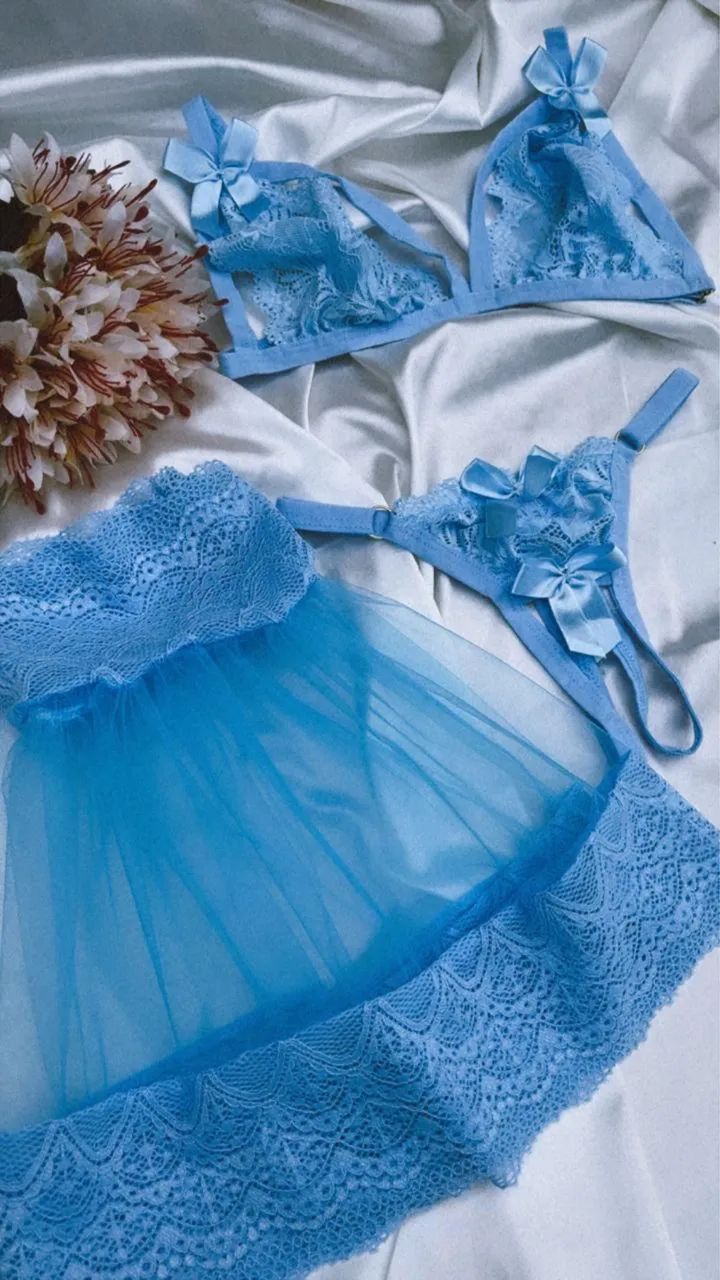 Conjunto lingerie + saia  - Foto 4