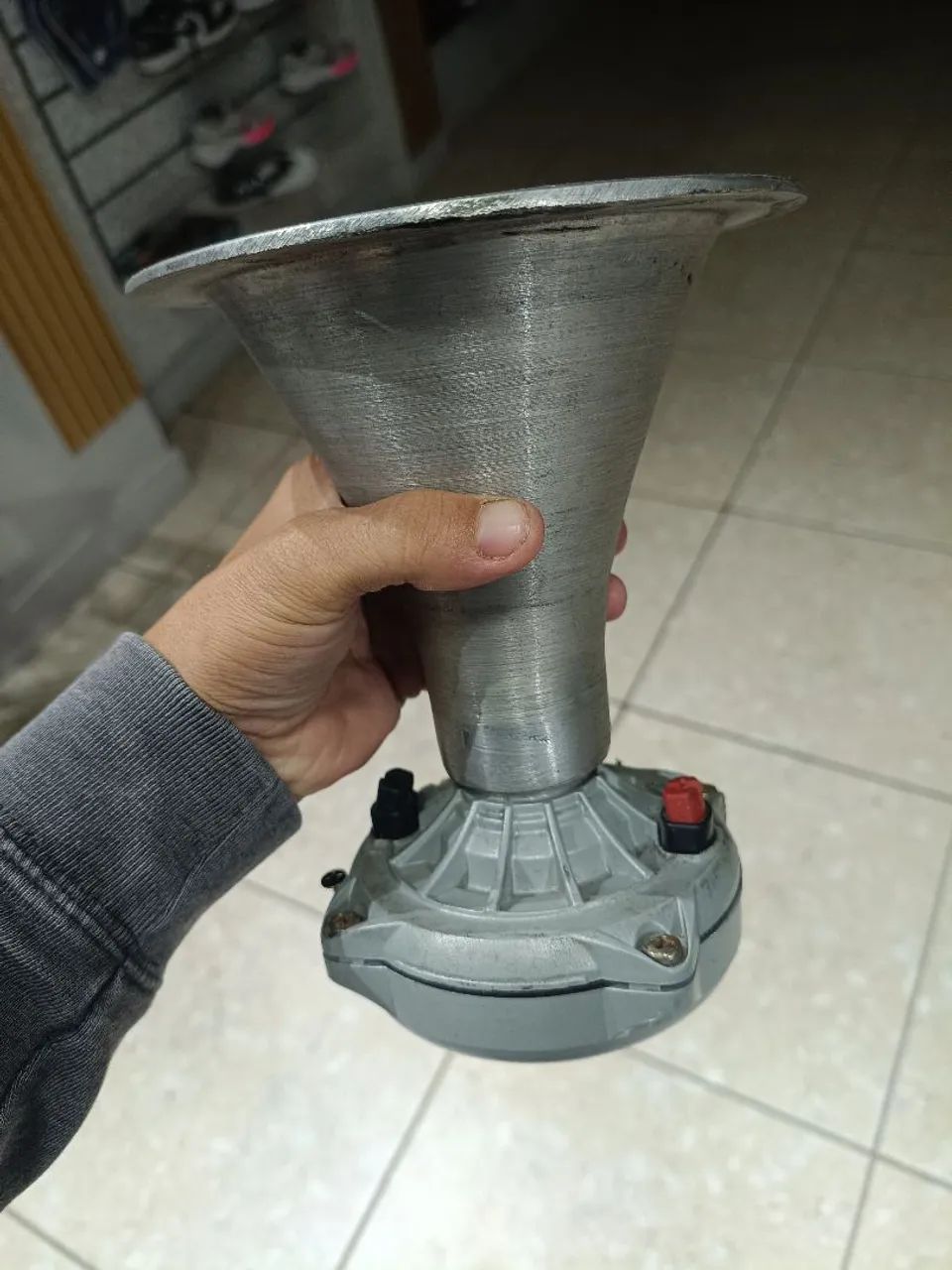 D250x com corneta 