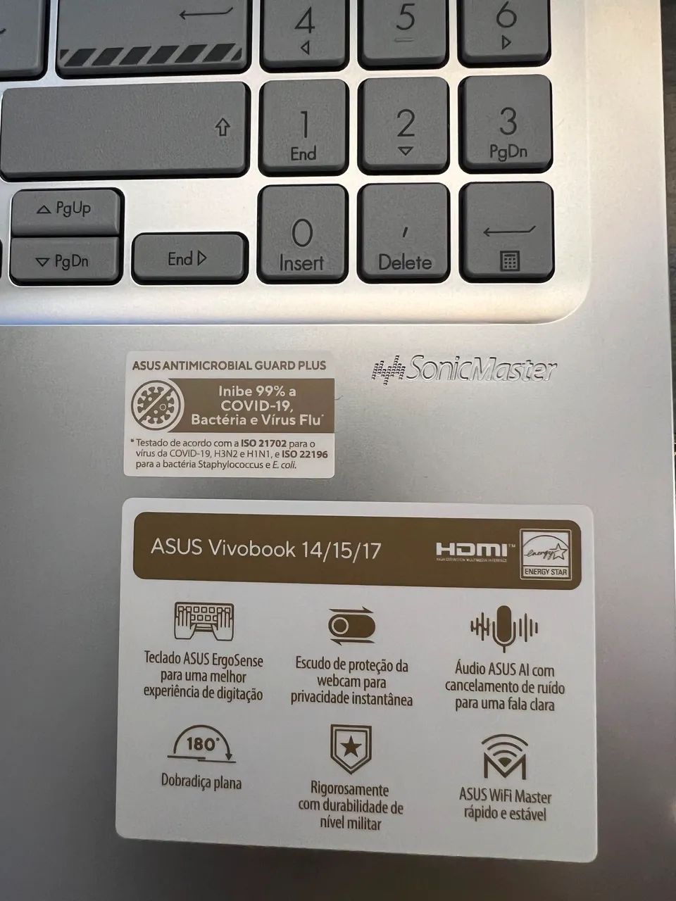 Notebook Asus Vivobook I5 13 geração (leia legenda)
