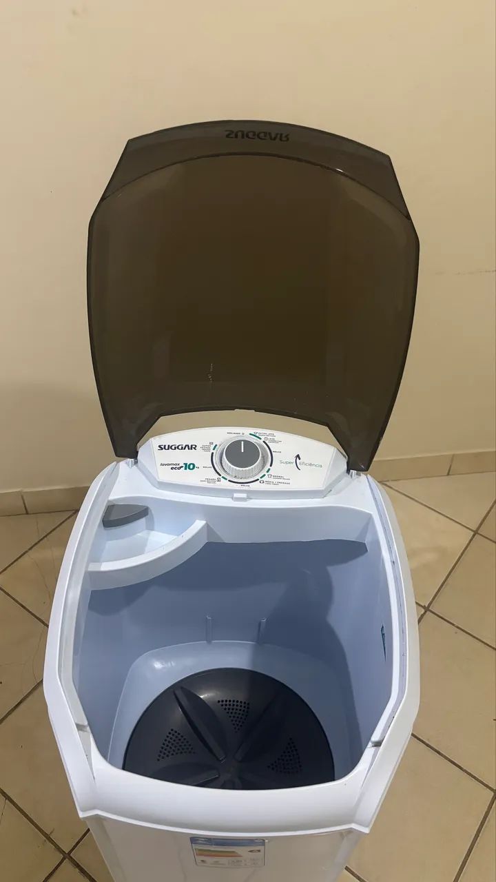 Tanquinho Suggar LAVAMAX ECO 10KG 220V BRANCO LE1022BR - Foto 4
