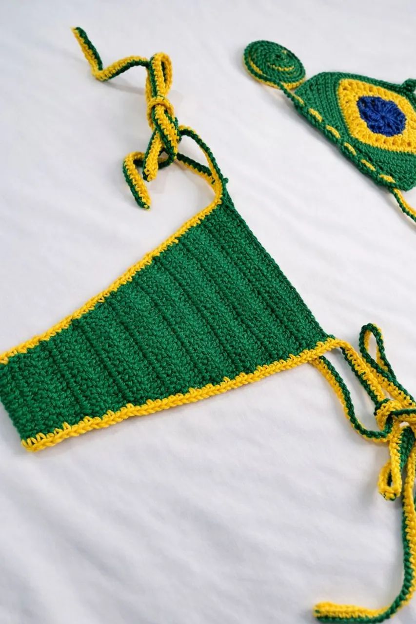 Biquini em crochê  - Foto 4