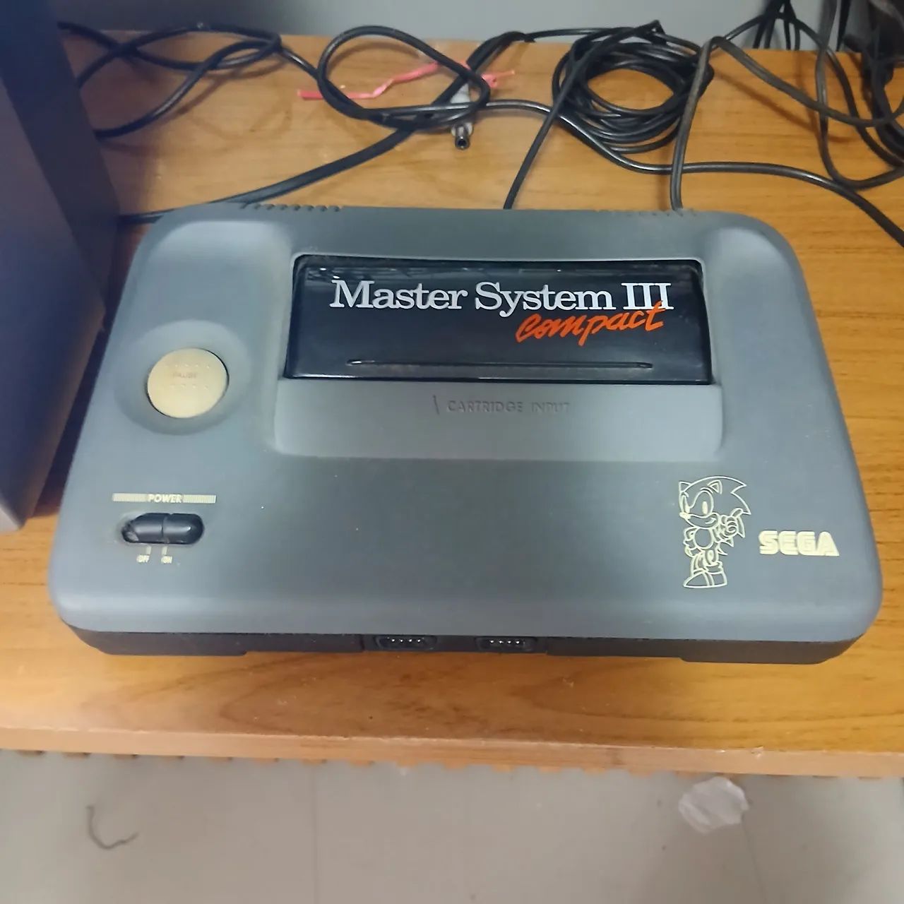 MASTER SYSTEM 3 CONSOLE E CABOS