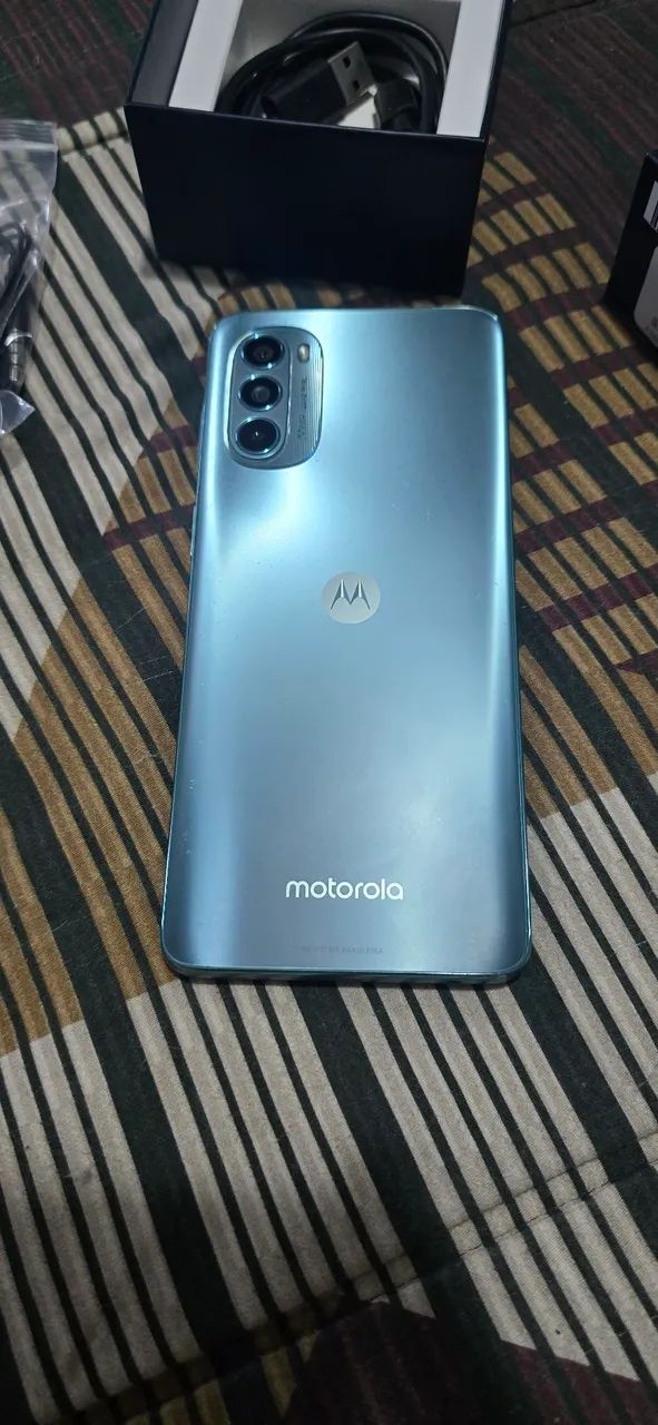 Moto G62 5g completo com caixa - Foto 3