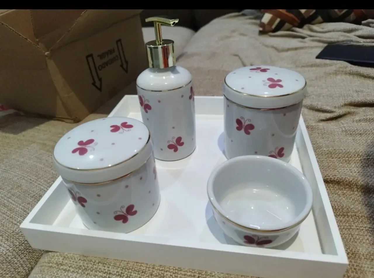 Kit higiene porcelana 