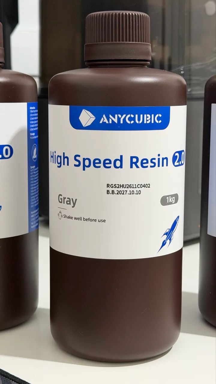 3 litros resina 3d Anycubic FastPrint - Foto 3