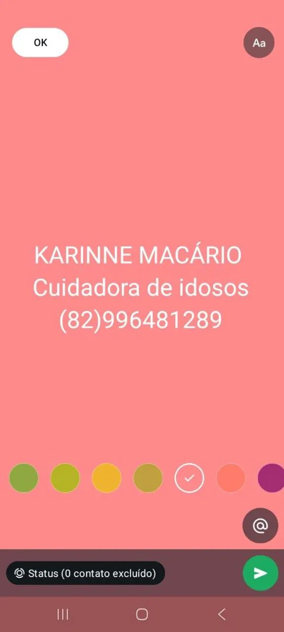 Cuidadora de idosos