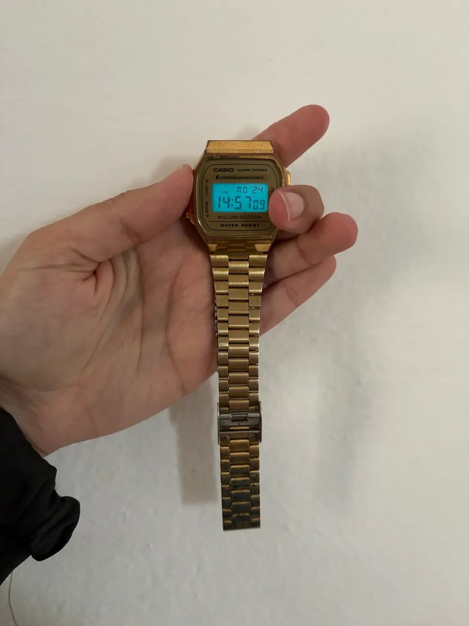 Relógio Casio Vintage Dourado - Original - Foto 4
