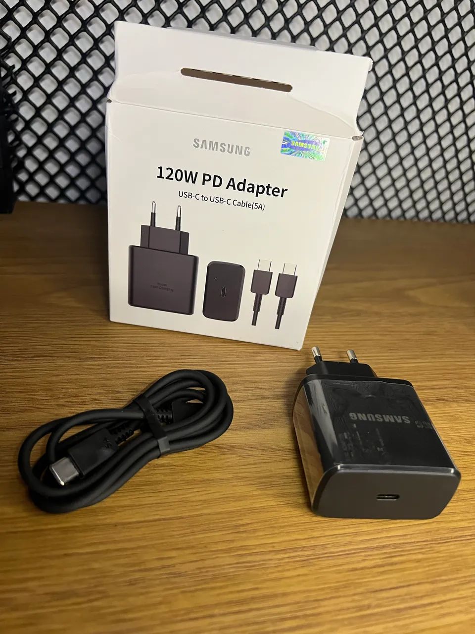 Carregador Samsung 120w Turbo Usb-c Bivolt Tipo C Cor Preto - Foto 3