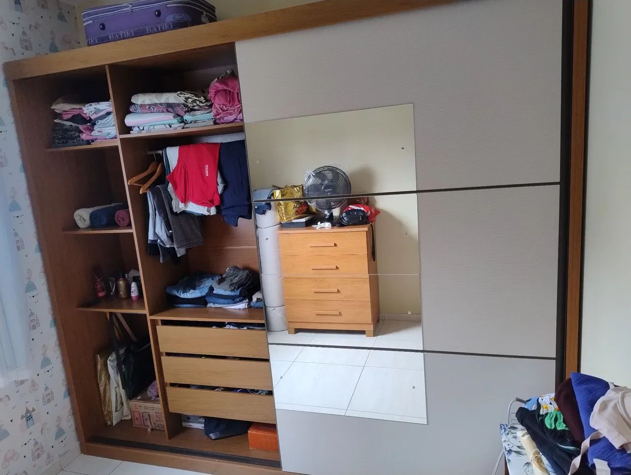 Guarda roupa Casal 100% MDF - Foto 3