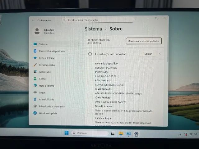 PC mini LibraBox 10 Intel N95 12th DDR5 8GB SSD 256GB Windows 11 - Foto 5