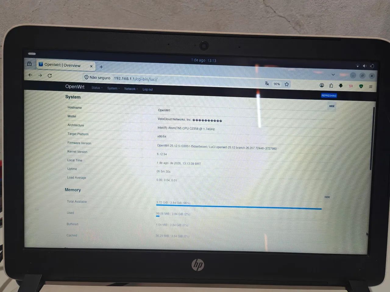 Roteador OpenWrt - Foto 5