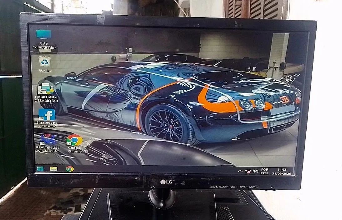 Monitor Led LG 20 Polegadas Sem HDMI  - Foto 3