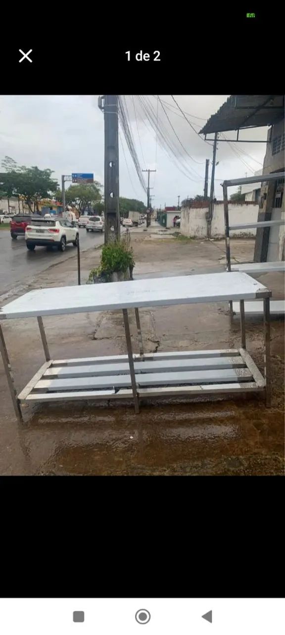 Mesa inox 1.90x60 - Foto 2