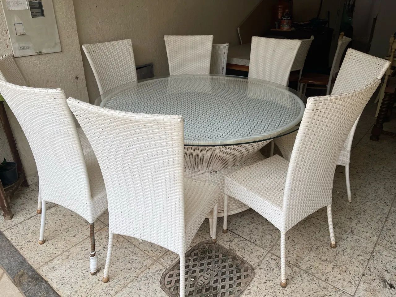 Mesa de Jantar Área Externa 8 Cadeiras  - Foto 3