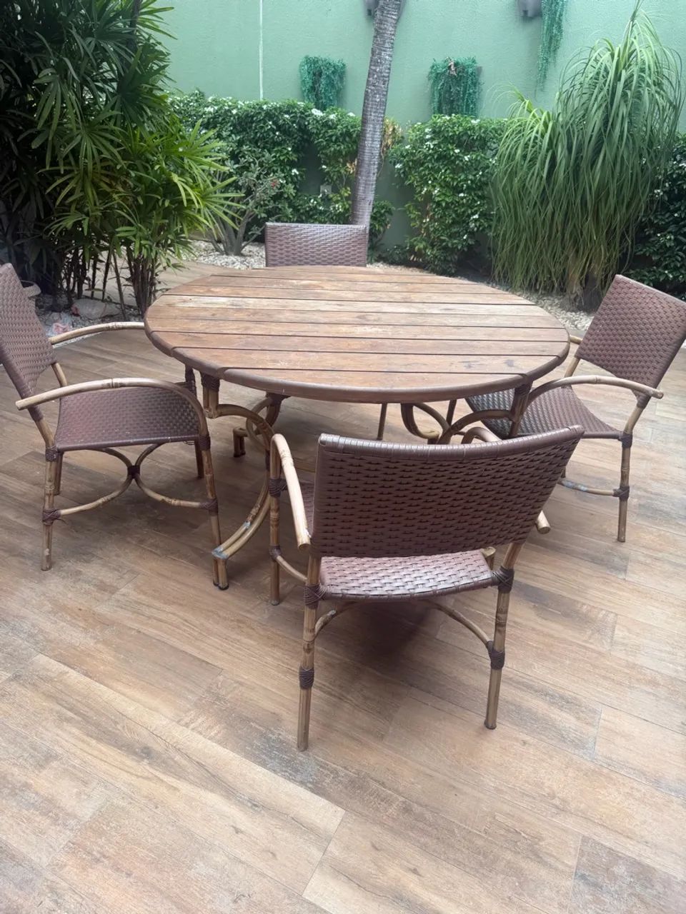 Mesa de varanda com cadeiras  - Foto 4