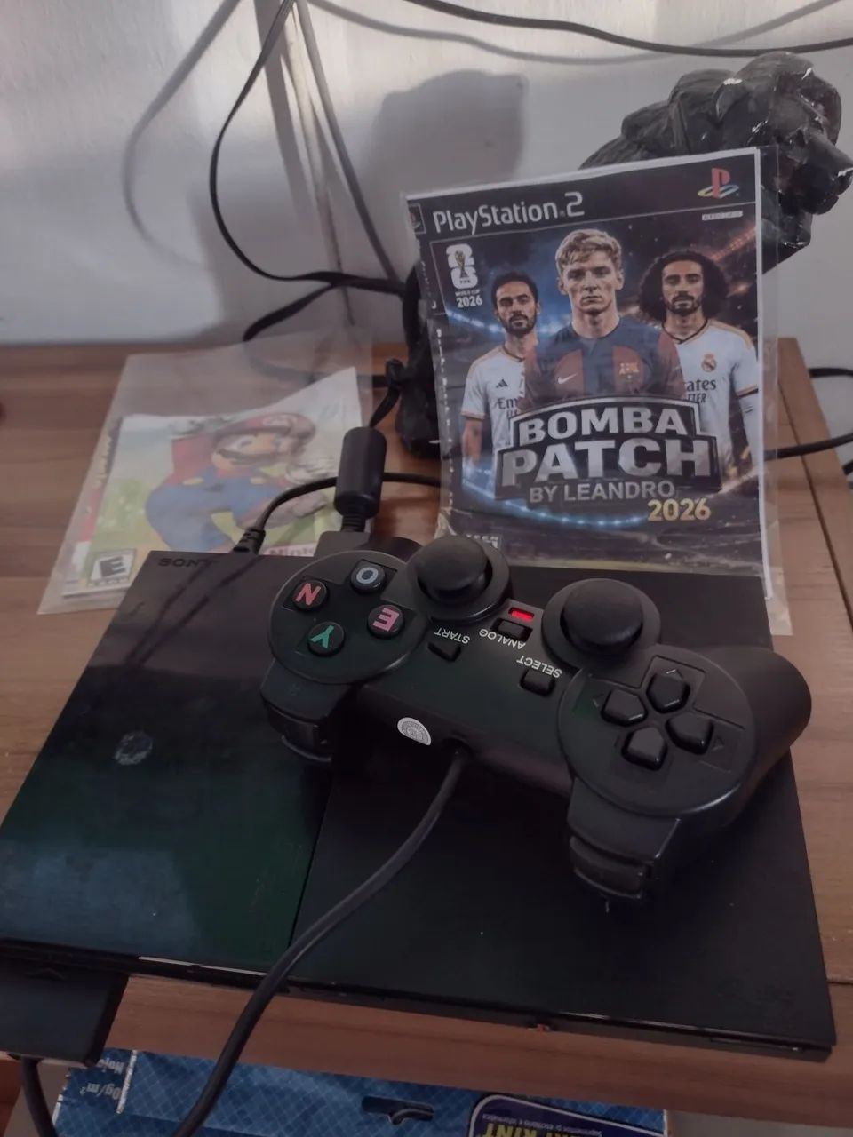 PS2- MODELO SLIM DESTRAVADO!
