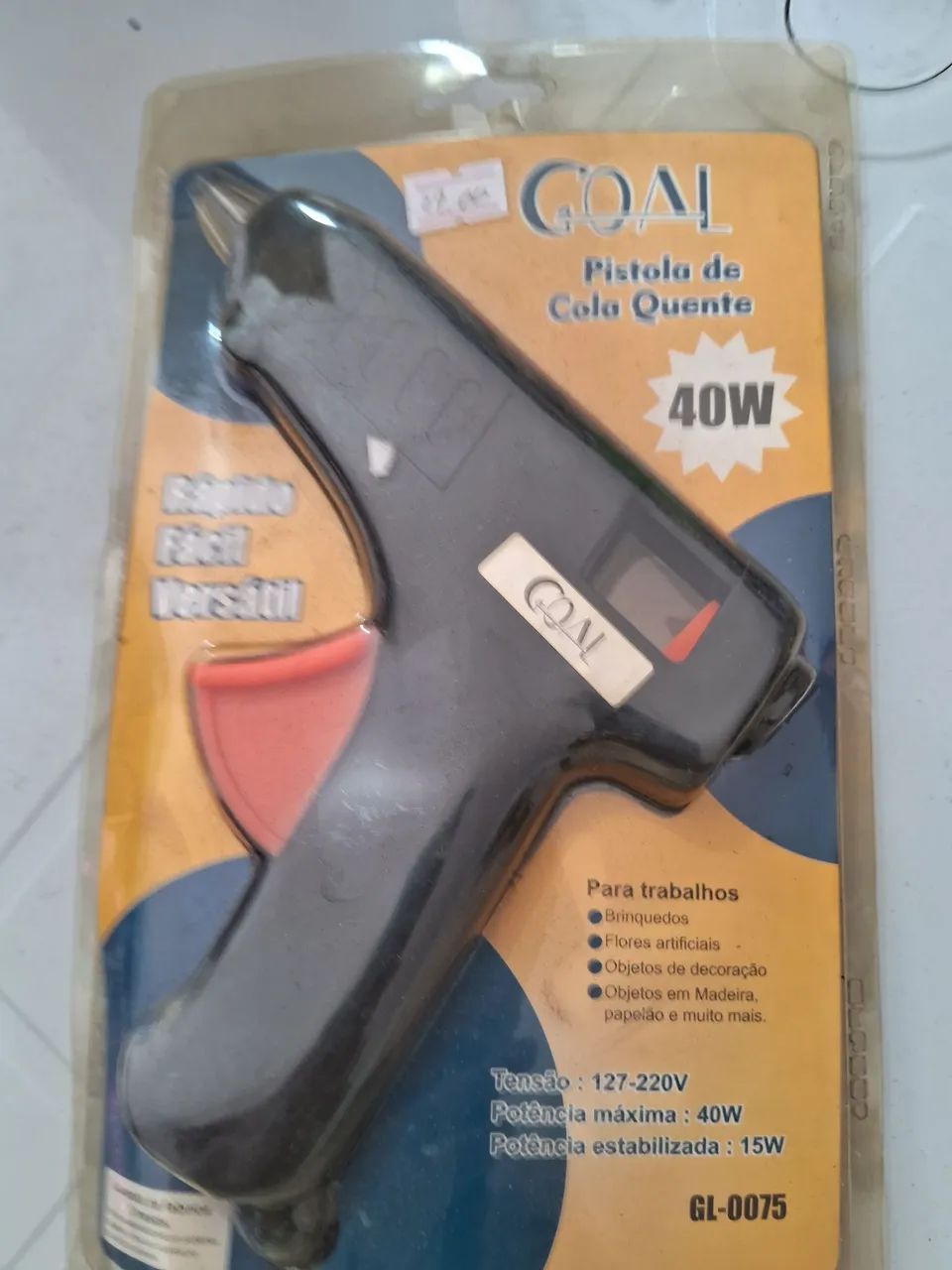 Pistola de Cola Quente Grossa