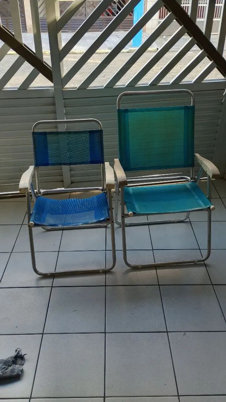 Cadeiras de praia conservadas - Foto 3
