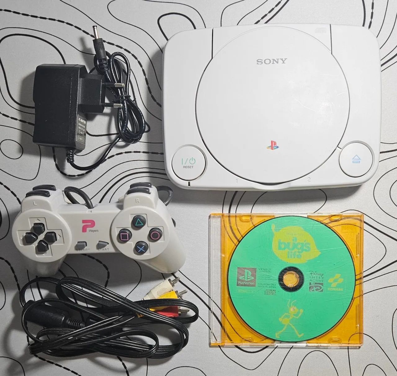 [PS1] Playstation 1 Funcionando Perfeitamente com Jogo Original