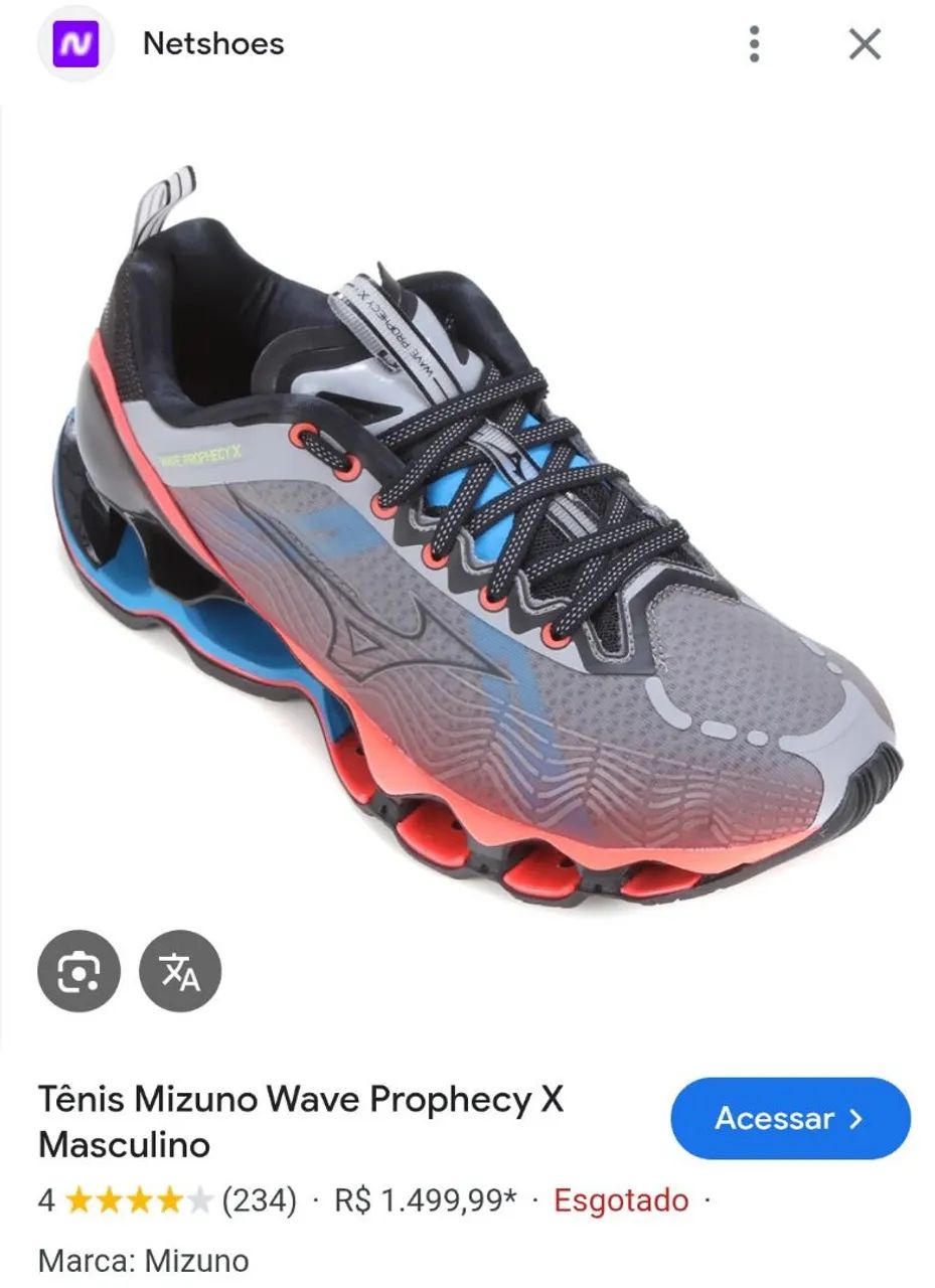 EXTRA EXTRA Tênis Mizuno PROPHECY X ORIGINAL 40 - Calçados