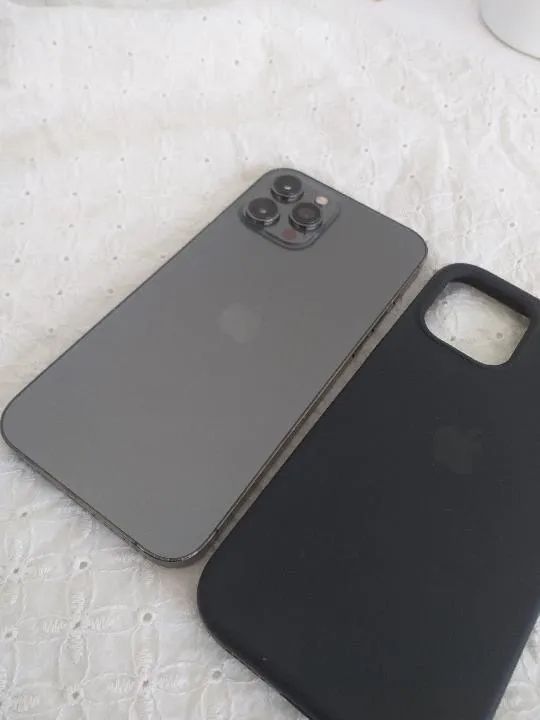 iPhone 12 Pro Max 256Gb Grafite  aceito 11 mais volta  - Foto 4