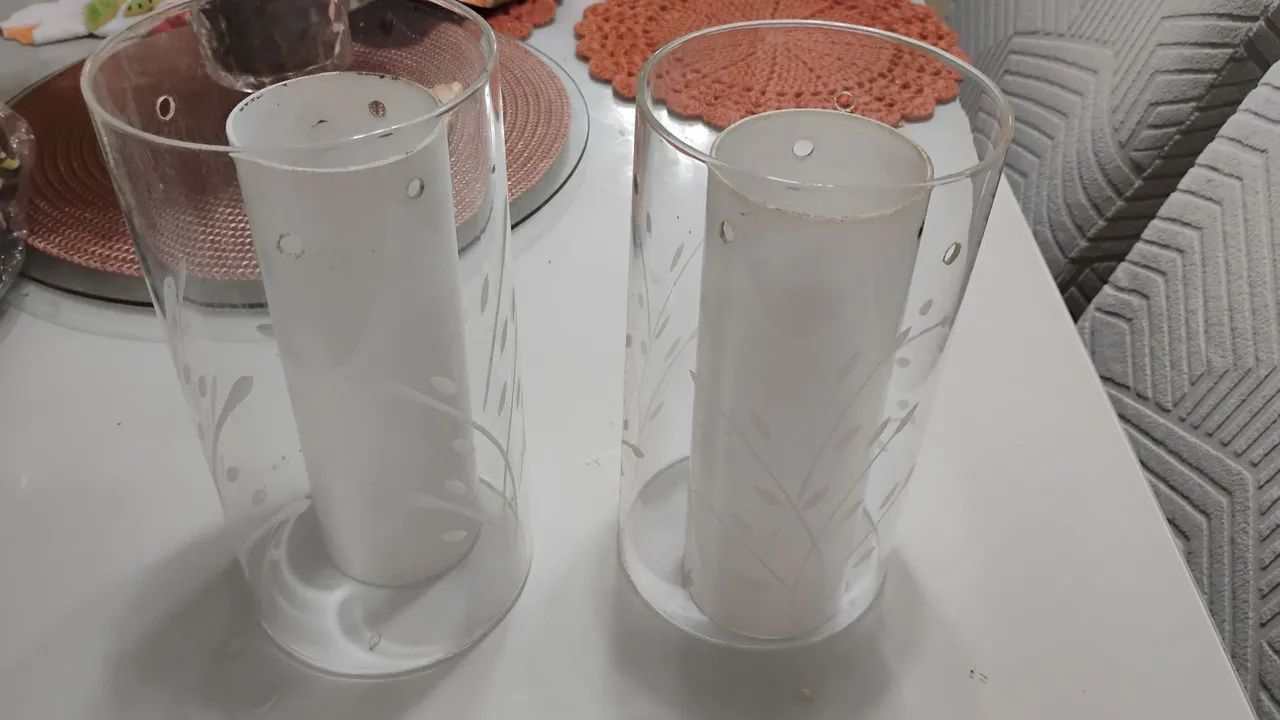 Luminárias Base Duas 
