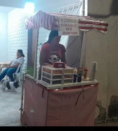Barraca para lanche